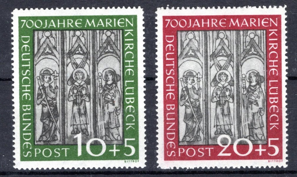 BRD - Mi. 139 - 40, Okna, kompletní serie, zk. SCHLEGEL BPP