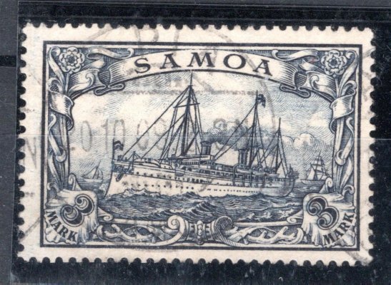 Samoa - Mi. 18, 3 M šedofialová
