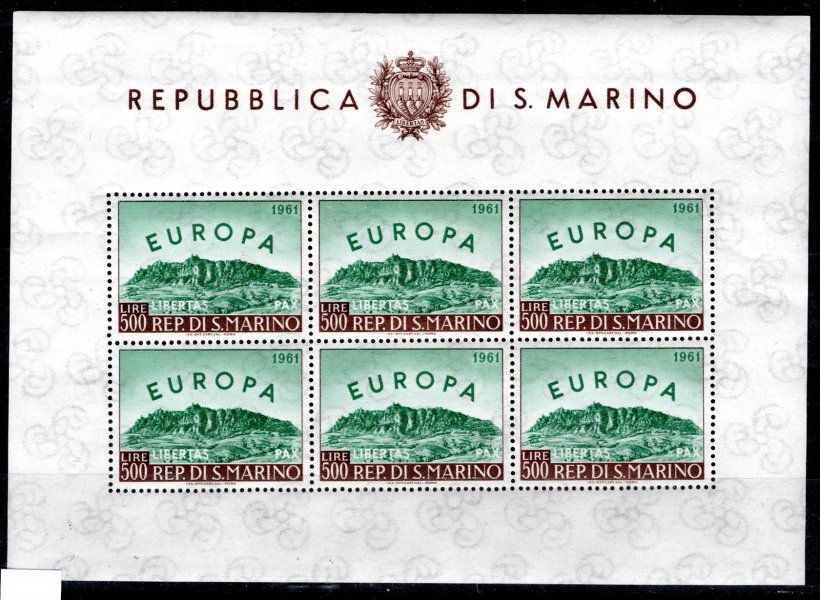 San Marino - Mi. 700 Kllb, Europa