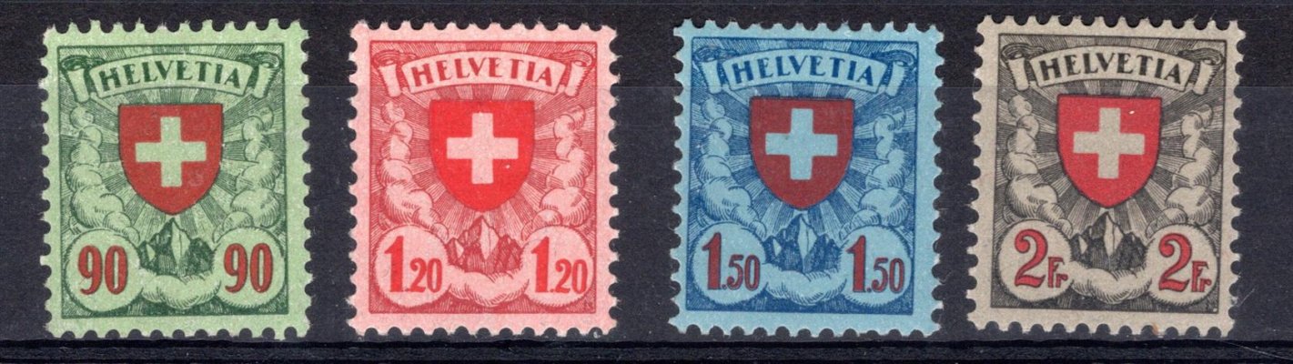 Švýcarsko - Mi. 194 - 7 x, znak,  svěží řada, kat. 440,- Eu
