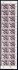 106, ženci, 15 f fialová, spodní 20 ti pás s okraji a počítadly, deska 1 c, spojené typy přetisku, zajímavé