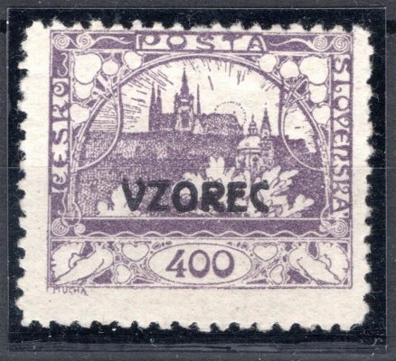 24  D VZ, modrofialová 400 