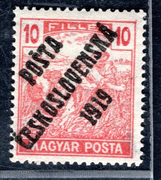 105 a ; 10 filler Magyar Posta Typ IV - zk. Gilbert 