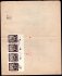 kompletní formulář "Doručovka poštovních poukázek", razítko Kutná Hora 4/VI/21 na zadní straně vylepeny známky - 4 páska s počítadly DL 9