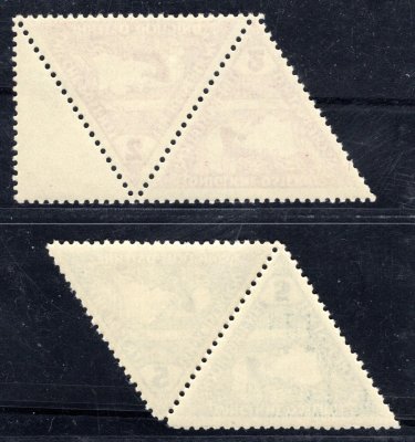 217 - 218 ; 2h + 5h spěšné troúhelník -dvoupáska - 1 x s malým kuponem 