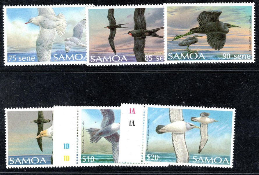 Samoa 673 + 690/1 + 690 - 691