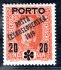 87  typ I, Porto 20/54 oranžová, zk. Gi,Mr