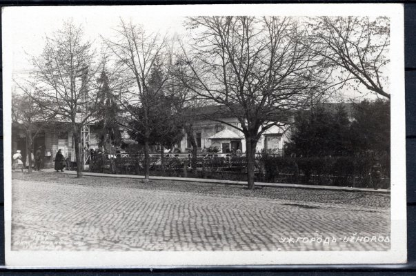 Pohlednice vyfranková s L 4 a č. 210 - podací razítko poštovny Užhorod Letiště - 6.5. 29 - zásilka dopravena prvním letem Užhorod Praha ; kat. Horka 84d - 2500 Kč 