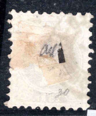 Rakousko - Mi. 40 II, F. J., 25 Kr 		.