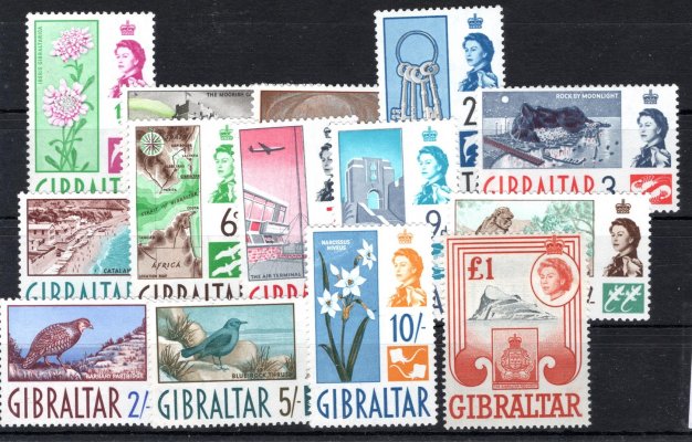 Gibraltar : 160 - 173 SG ; Stanley Gibbons 