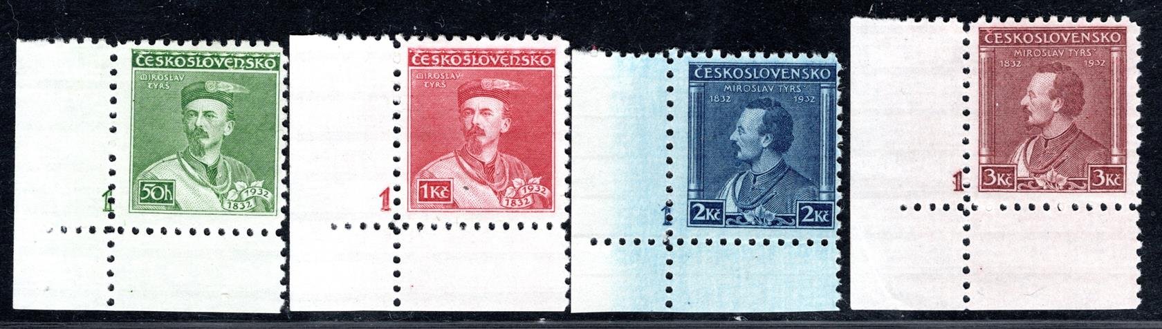 268 - 271 ; kompletní série vše s Dč 1