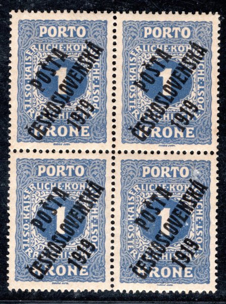 80 ; 1 Koruna Porto ; 4 blok spojené typy 