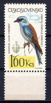 1406 ; 1,60 Pták - krajový kus DV - ZP 49/1
