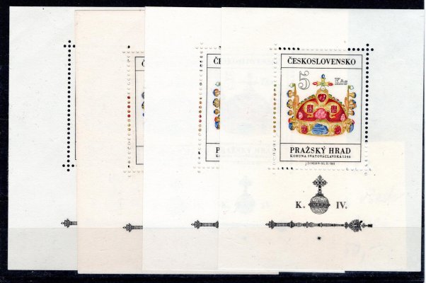 1523 A, Pražský Hrad,  sestava 4- desek 