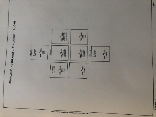 Finsko - velmi dobrá sbírka - v pérových deskách na albových listech, počínaje od klasických razítkovaných známek - znak, s velmi dobrou kvalitou perforací (málo vídané), poté je většina známek svěžích včetně oblíbeného přetisku Zeppelin - nafoceno . velmi příznivá vyvolávací cena