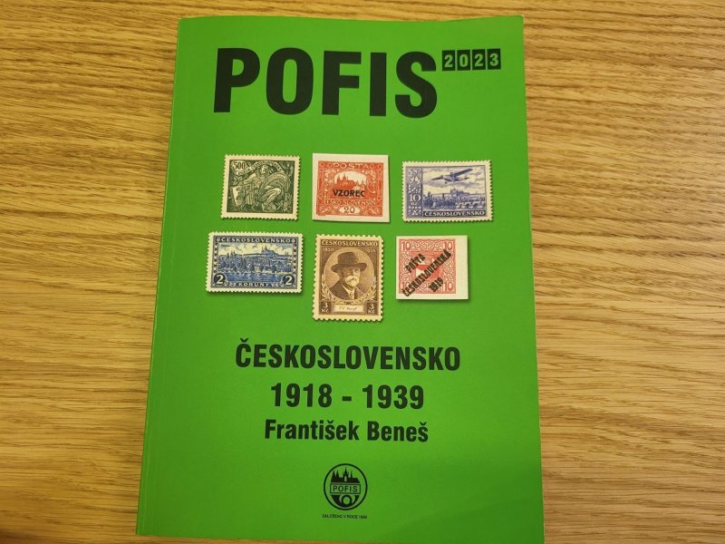 Pofis ČSR I - dlouho očekávaný katalog výrazně navyšující katalogové ceny. Katalog poštovních známek I.republiky, POFIS 1918-1939. Barevný, vhodná příručka pro každého sběratele. 