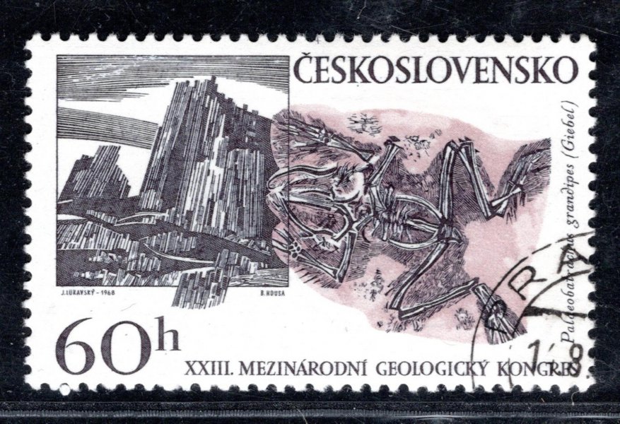 1700 Xb 60 Geologický kongres - papír OZ - zkoušeno Kraus 