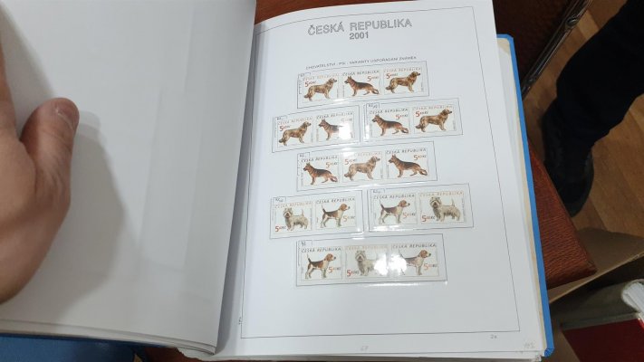 Česká republika, 1993 - 2012, na zasklených listech ve 4 svazcích v pérových deskách. Sbírka je nádherně rozpracována, známky, aršíky, PL, varinty spojek a kuponů, zpracovány velmi podrobně, sešitky, automatové známky, nominál cca 48 000 Kč, dále nepočítány jsou zde nekompletní PT, PTR,PTM, AČP, pamětní listy, některá společná vydání apod. Vyvoláváme za velmi příznivou cenu, ( nafoceno malá ukázka) celoživotní sbírka sběratele