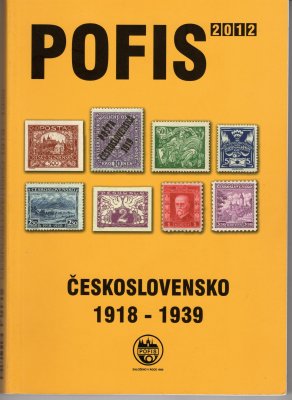 Katalog Pofis 2012 - ČSR I 1918 - 1939 ;  - vyprodaný - hledaný