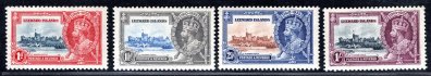 Leeward Islands - SG. 88 - 91, Jiří V, stříbrné výročí 1935