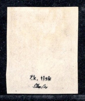 ZT, první návrh. letopočet vlevo, 25 h fialová, zk. Stupka