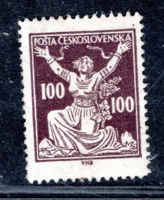 158 B ; 100 hnědá ŘZ 13 3/4 - odskočený řádek 