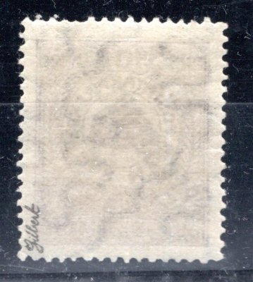 Nevydaná, Poštovní spořitelna 10 f, typ IV, zk. Gilbert