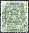 British South Africa, SG 12 (Mi. 10), Znak 5 L zelená, velmi lehký lom, kat. SG 1.600 GBP,  Michel 2.500 EUR, vzácná známka