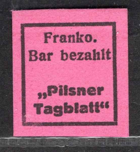NN 19a, Pilsner Tagblatt Plzeň