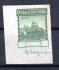 Otisk rytiny na kousku papíru (Seizinger) s vyobrazením  Hradčan a s prázdnými hodnotovými štítky v barvě zelené , tento návrh nebyl použit k vydání známek Hradčan rohový kus ( obdodný kus bez podpisu rytce byl v naší únorové aukci prodán ( 18 000)  - velmi vzácný cýskyt - zkoušeno Vrba 