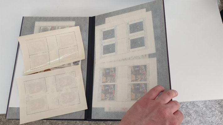 ČSSR II - Sbírka 7 x Album A4 - nafoceno - velmi vysoký katalog nafoceno