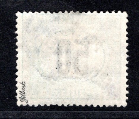 130, typ II, průsvitka Py doleva 1908/1909 , černé číslo, 50 f,  zk. Gilbert 