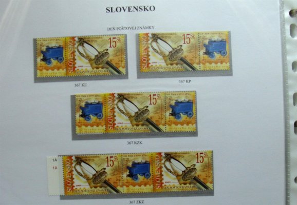 Slovensko -** 1993-2008. vše nafoceno - kupóny, PL, černotisky, členské prémie svazu. 
Obsahuje i cenné známky mimo jiné PL vlačky, Bojná .Vysoký katalog. Jen PL v katalogové  hodnote 1450€,(cca 37 000Kč) samostatné známky nepočítany. vše nafoceno 
