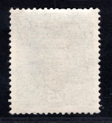 RV 8,  I. Pražské vydání, ruční sazba, Karel, modrá 25 h