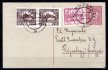 Rakouská CDV koruna, 10 h dofrnakovaná známkami hradčany, 2 x 1, 1 x 2, adresovaná na textilku v Ružomberok - Slovensko, podací Worbenthal, 18/VIII/19