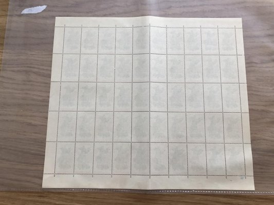 2282 55. výr. SSSR 30h, archy A a B (oba 14.X.), svisle rýhovaný papír