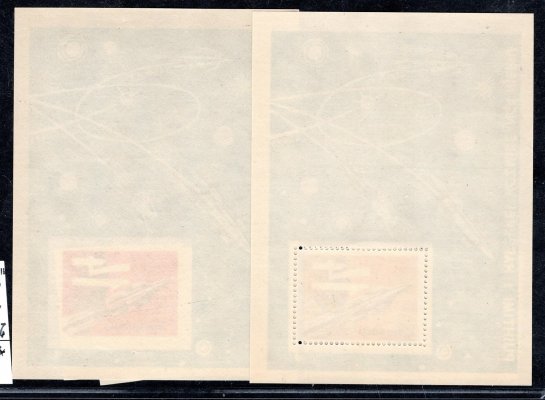 Albanie - Mi. 663 - 71, Bl. 9+10, Kosmos, kompletní, kat. 198,- Eu