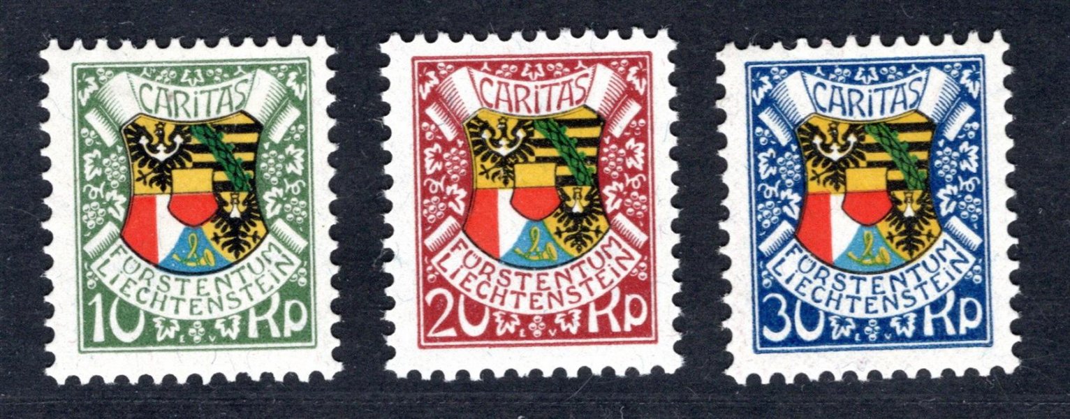 Lichtenstein - Mi. 75 - 7, narozeniny, Johana II