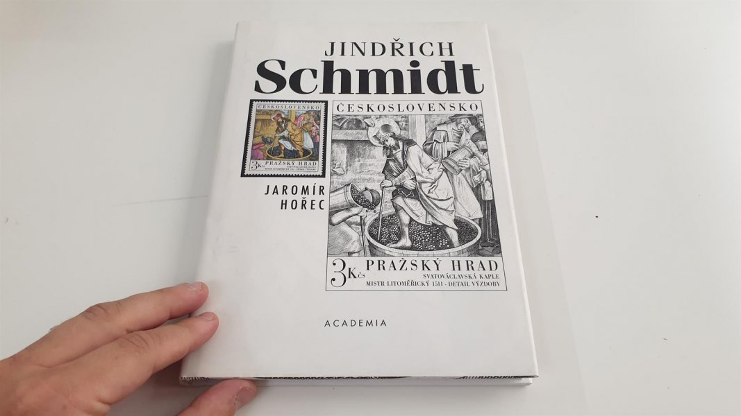 Kniha Schmidt Jindřich - Rytec - zajímavá kniha 