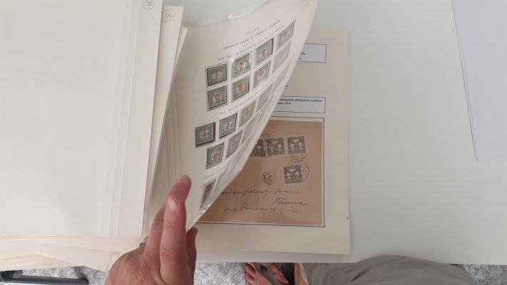 Fiume - velmi kvalitní sbírka - obsahuje známky, dopisy nafoceno 