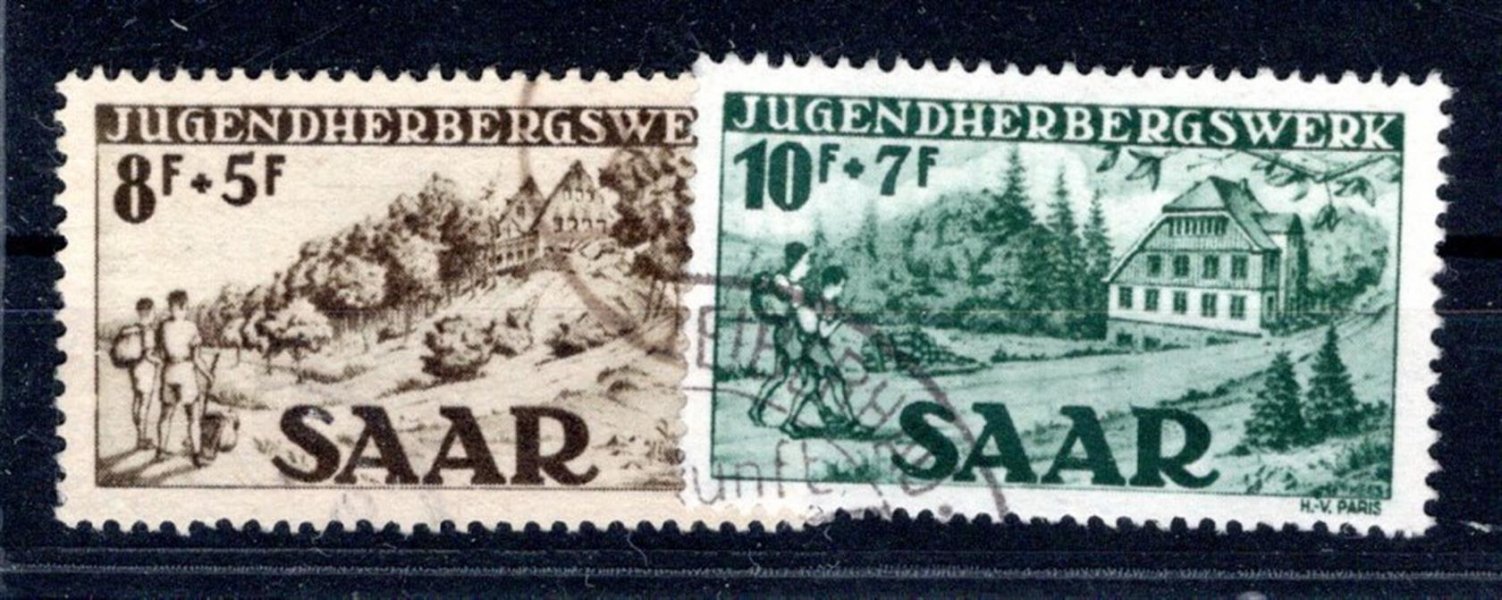 Sársko - Mi. 262 - 3, mládež, kat. 350,- Eu