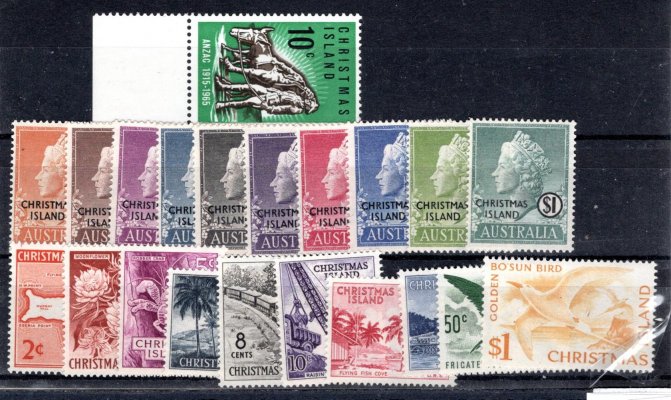 Christmas Island - SG. 1 - 10, 11 - 21, Alžběta, 19 L