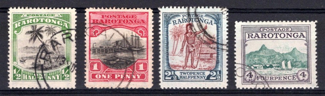 Rarotonga - SG. 81 - 4, řada, 60 L