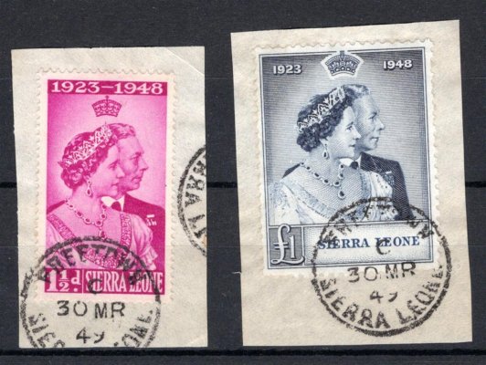 Sierra Leone - SG 1203 - 4, sříbrná svatba, 38 L