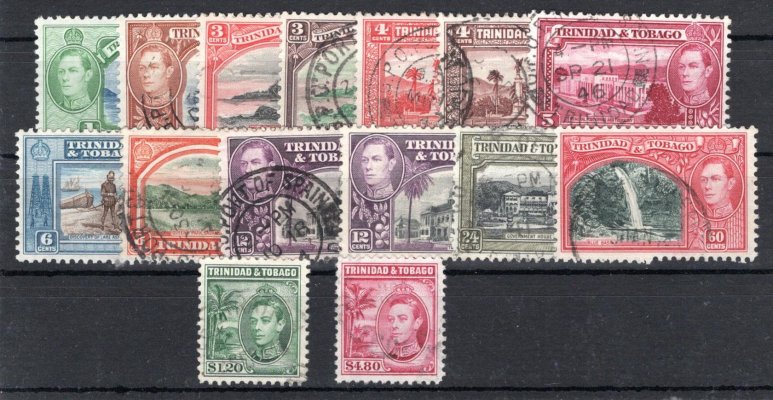 Trinidad/Tobago - SG 246 - 56,252a, Jiří, kat. 60 L