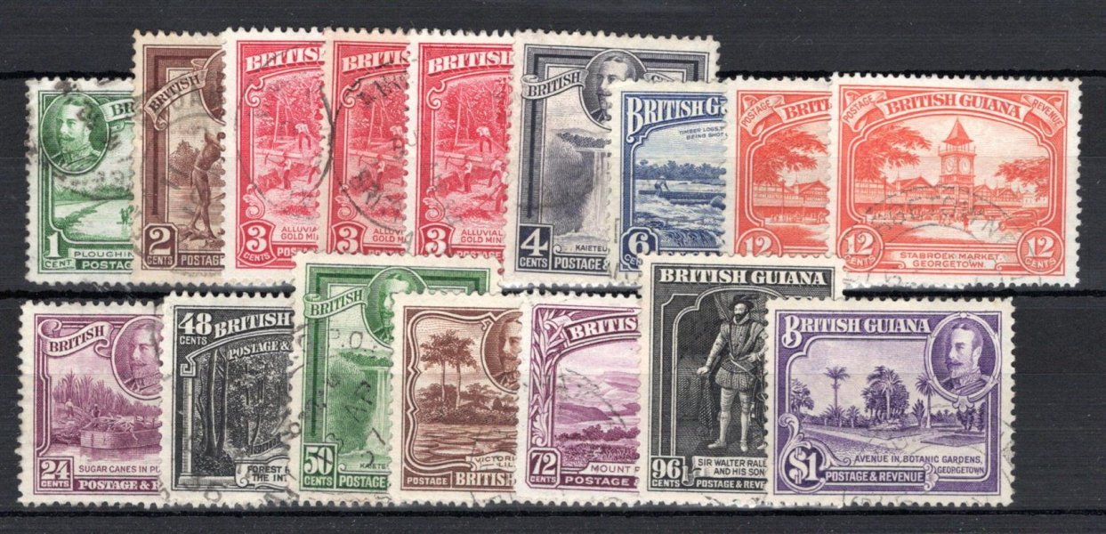 Brit. Guiana - SG. 288 - 300, Jiří, 180 L 