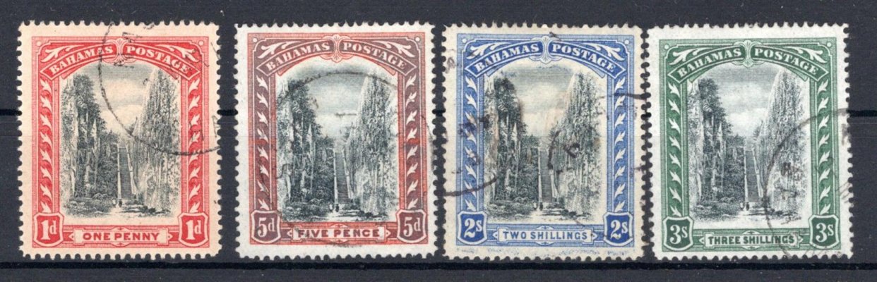 Bahamas - SG. 58 - 61, výplatní, 160 L