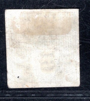 6 Michel ; 0,6 Kr - modrý merkur typ Ia  - rýhovaný papír ( Geript) 