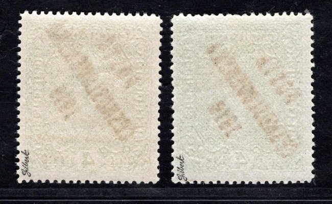 50 I ; 4 koruna úzká ; 2 kusy typ I + II - obě zkoušeno Gilbert 