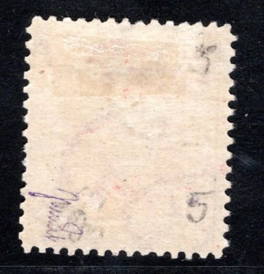 194, P 5, typ II - ramínko, dvl, TGM, červená 1 Kč, zk. Mr